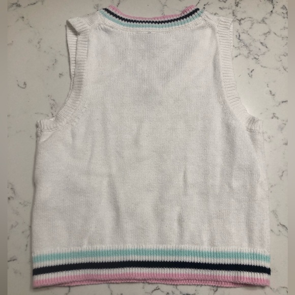 Janie and Jack argyle sweater vest - Picture 2 of 3